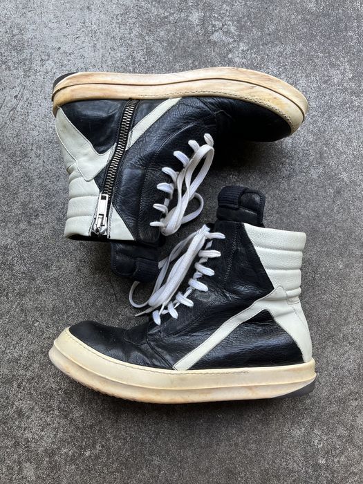 Rick Owens SS11 Rick Owens “Anthem” Short tongue Geobasket Sneaker ...