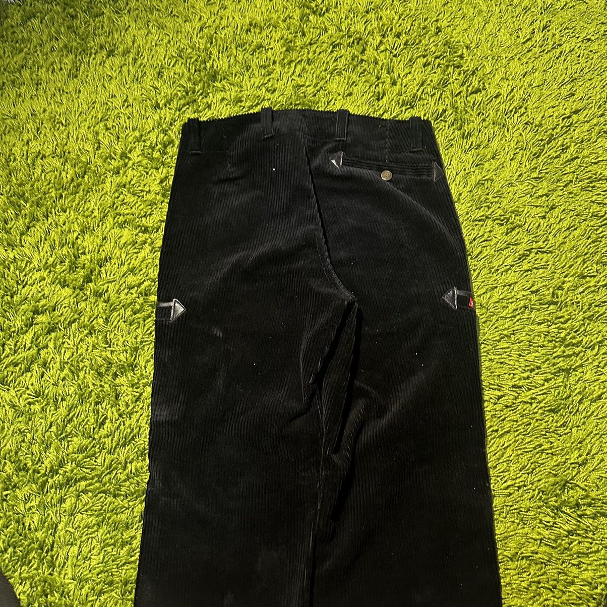 Other Crazy Rare Black corduroy Oyster European Workwear Pants Size US 32 / EU 48 - 3 Thumbnail