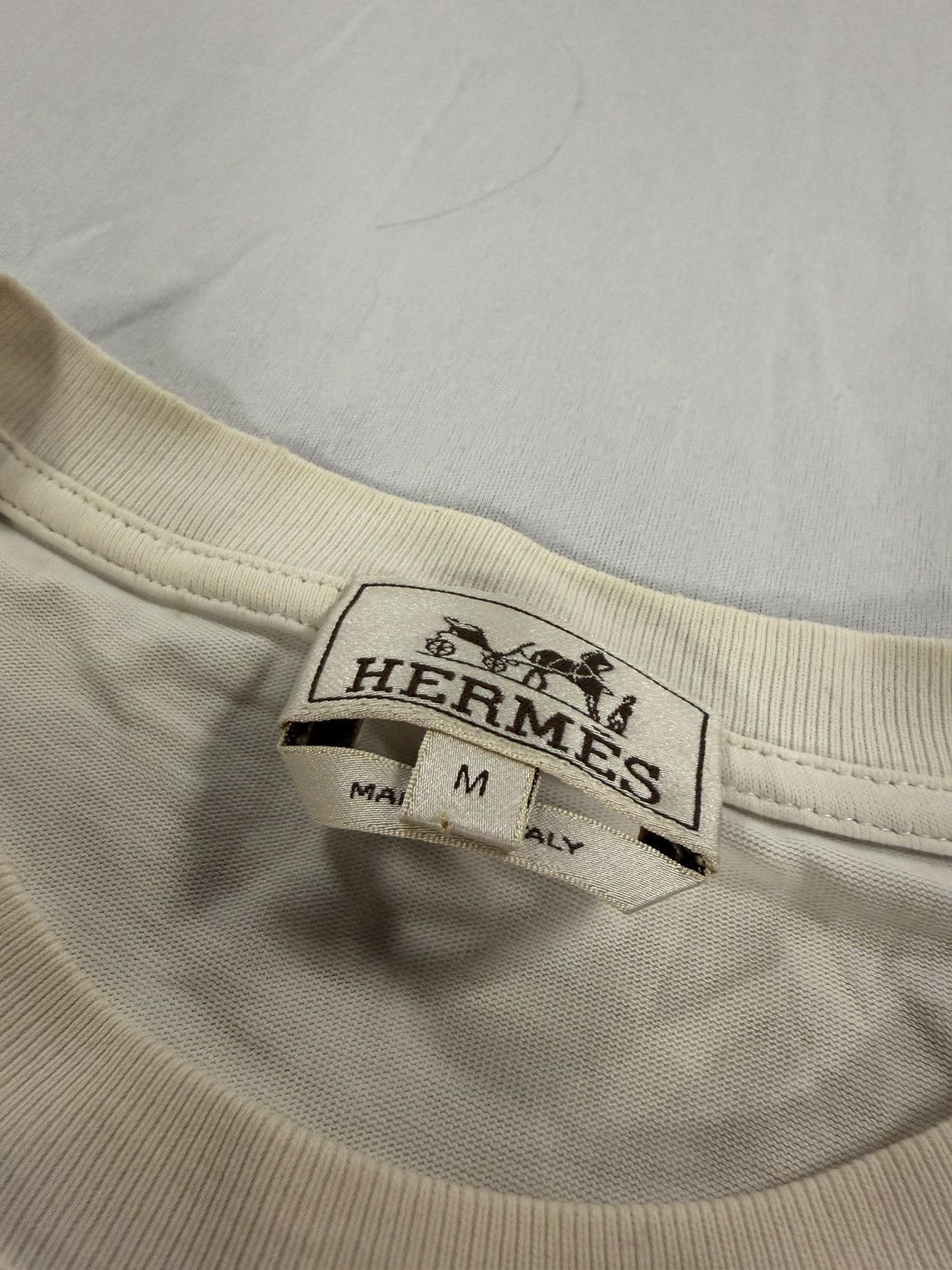 Hermes Vintage Hermes T Shirt “Travel in Style” Thanksgiving M Size US M / EU 48-50 / 2 - 4 Thumbnail