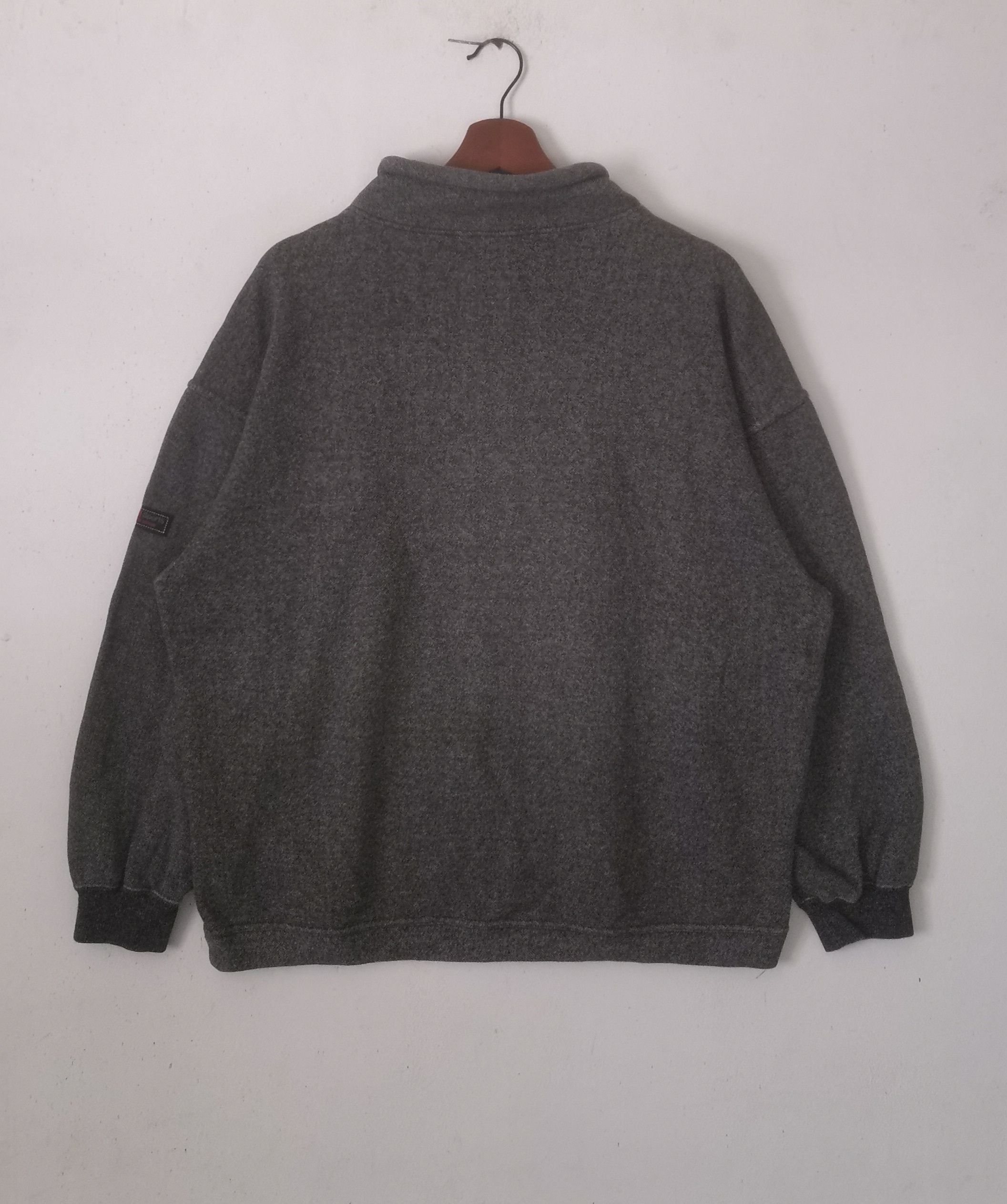 Kappa × Vintage Rare Kappa sweatshirt half zipper grey colour Size US L / EU 52-54 / 3 - 3 Thumbnail