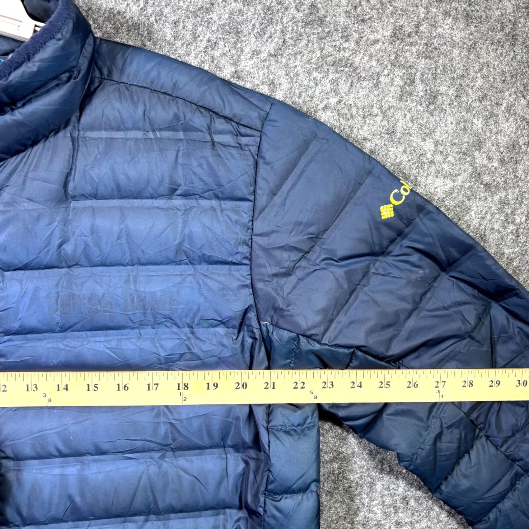 Vintage Columbia Mens Jacket Puffer Blue Down Full Zip Outdoor Casual Fall Winter Size US L / EU 52-54 / 3 - 7 Thumbnail