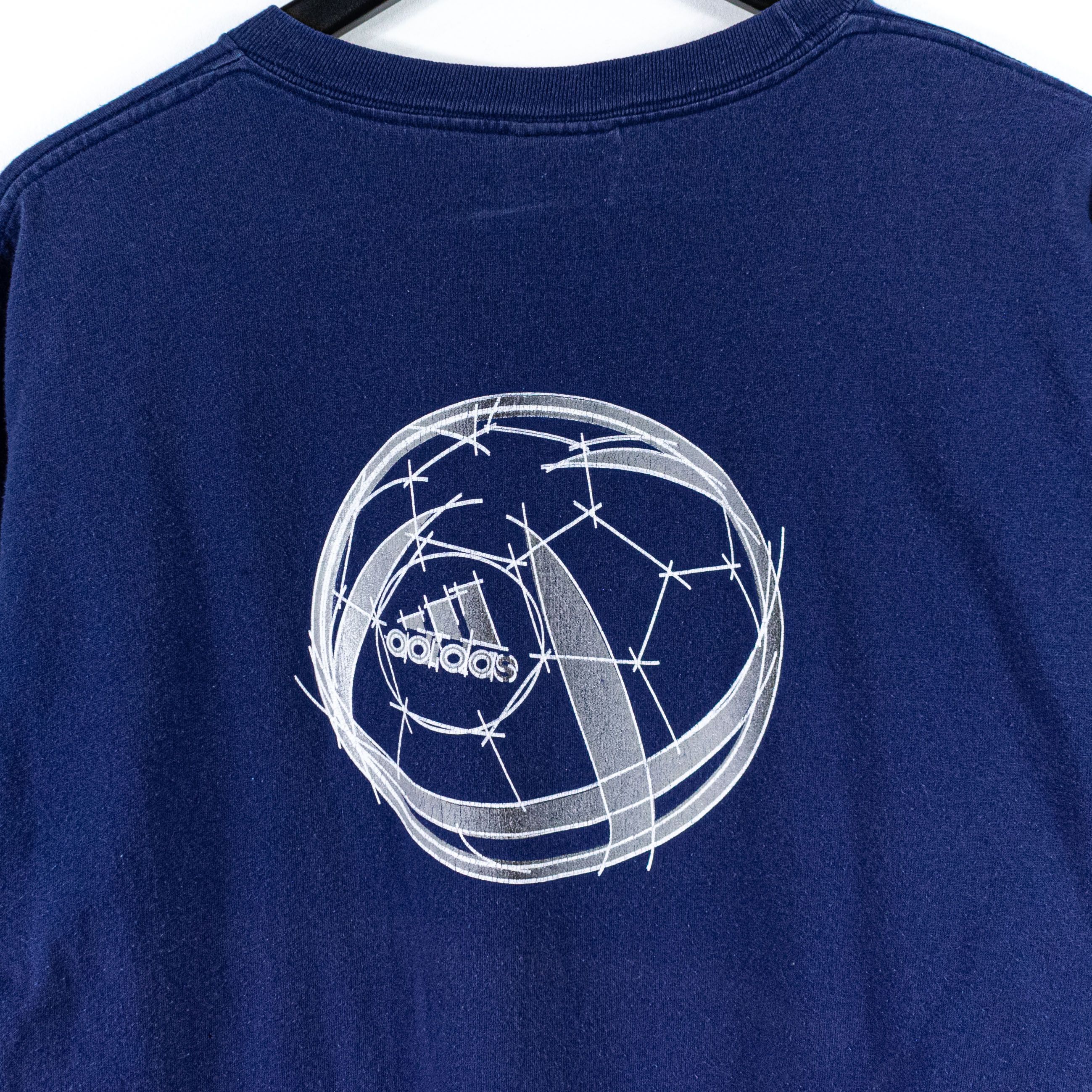 Adidas 2004 Adidas Soccer Roteiro T-Shirt Medium Y2K Retro Sports Size US M / EU 48-50 / 2 - 1 Thumbnail