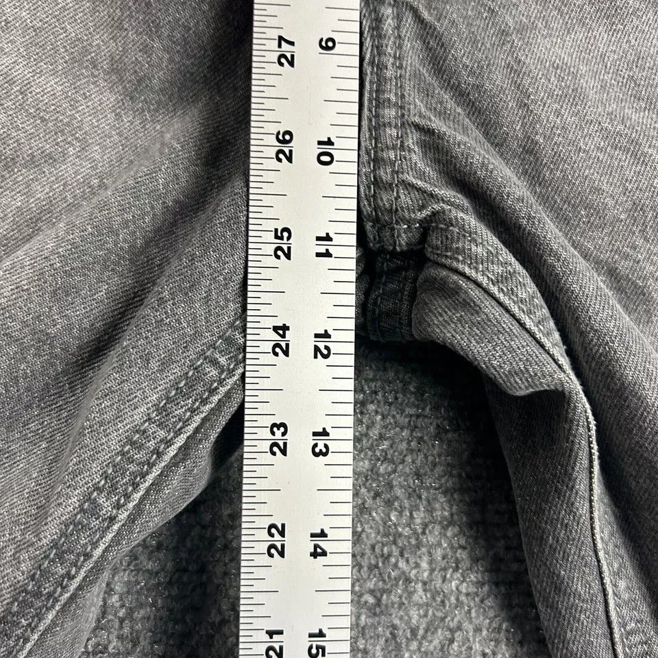 Old Navy Old Navy Jeans Womens 2 Gray Sky Hi Straight Cut Off Size 28" / US 6 / IT 42 - 3 Thumbnail