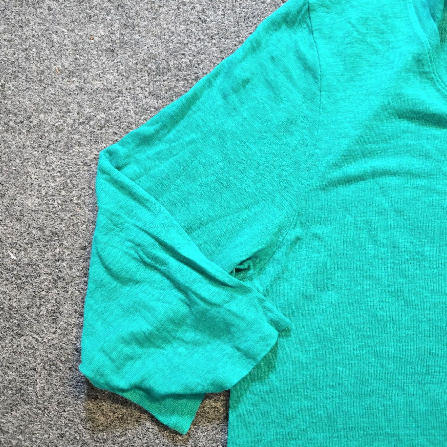 Habitat Habitat Top Womens Size Medium Green Linen Knit 3/4 Sleeve Casual Basic Minimal Shirt Womens Medium Green Linen Knit 3/4 Sleeve Casual Basic Minimal Size M / US 6-8 / IT 42-44 - 4 Thumbnail