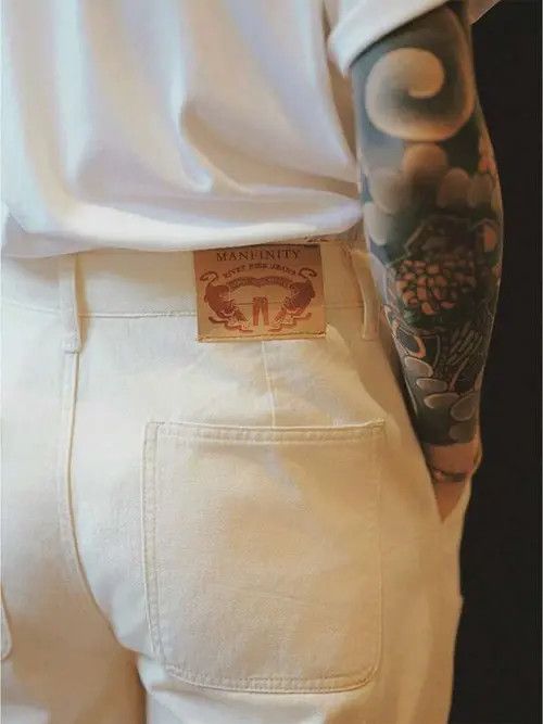Japanese Brand × Vintage Vintage Classic 90s Straight Leg Pants Workwear Size US 34 / EU 50 - 2 Thumbnail
