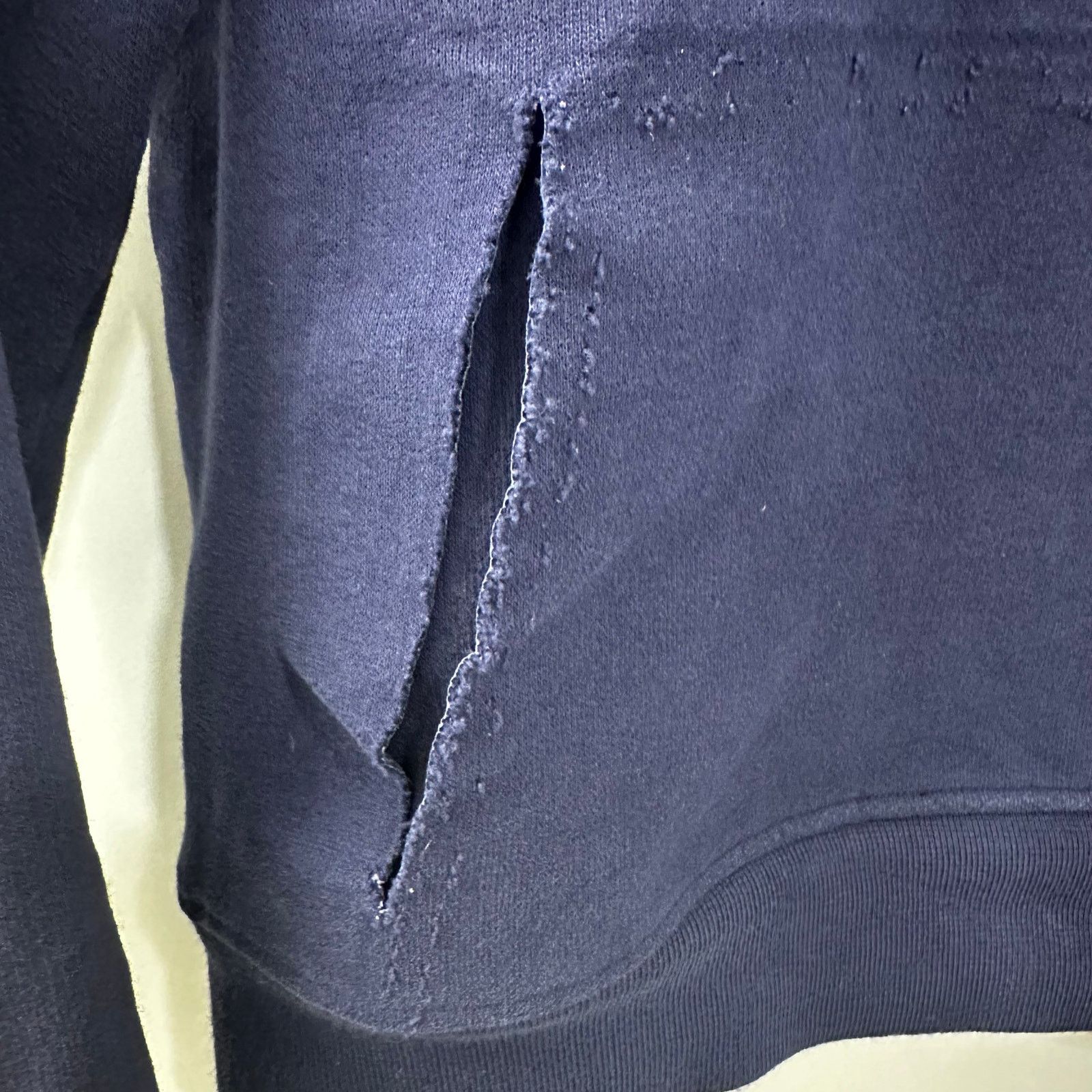 Maison Margiela Rare Maison Margiela Navy Hoodie 46 Made in Italy Size US S / EU 44-46 / 1 - 11 Thumbnail