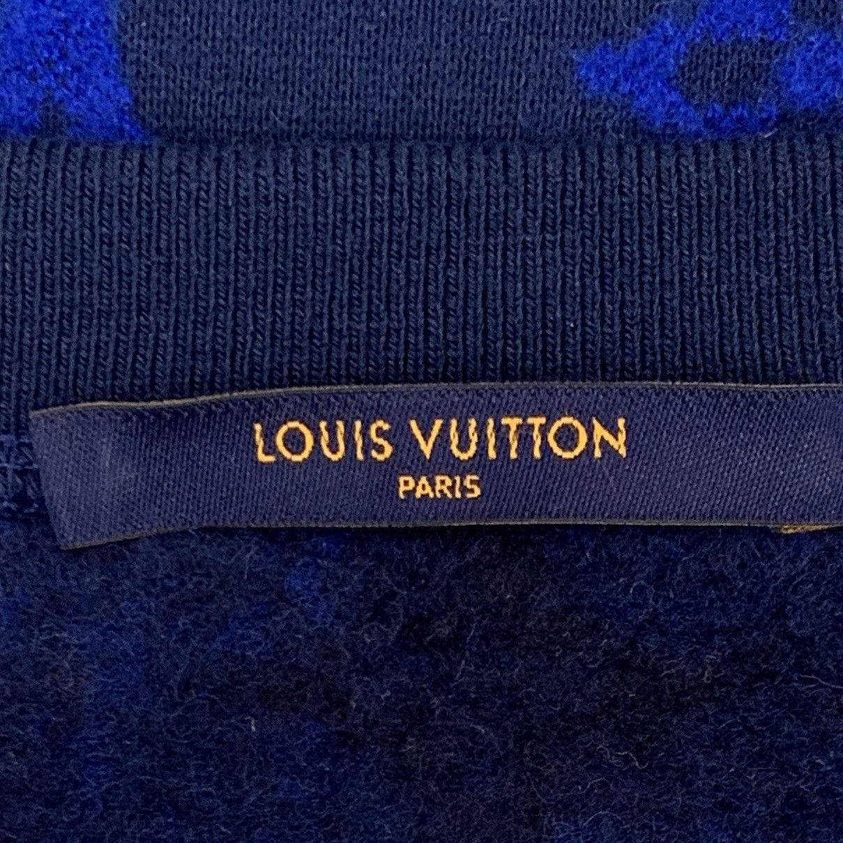 Louis Vuitton Louis Vuitton Navy Blue Long Sleeve Sweatshirt K26WX Size US M / EU 48-50 / 2 - 5 Thumbnail
