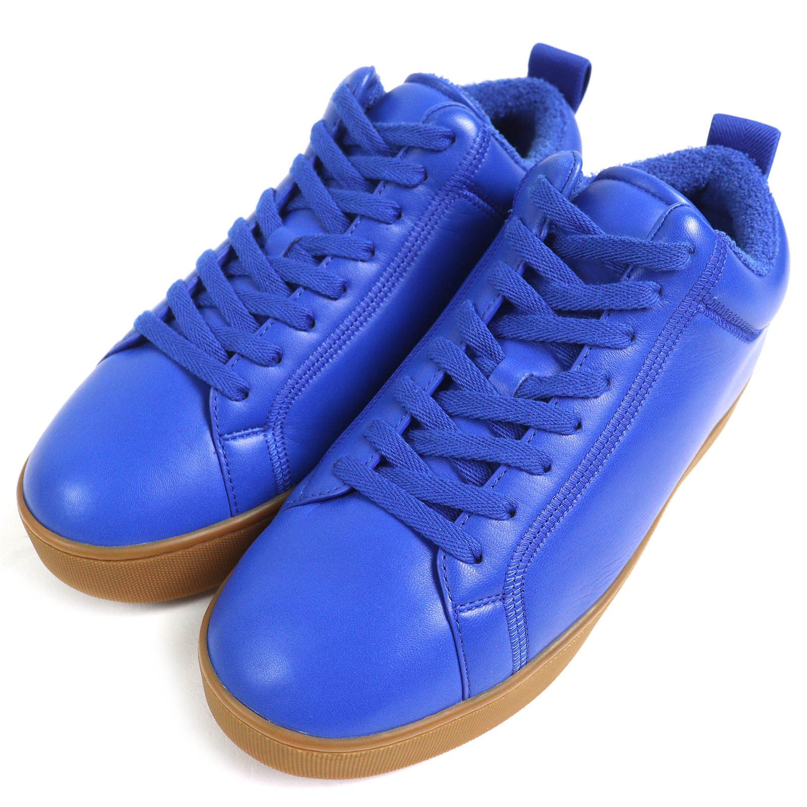 Bottega Veneta Bottega Veneta Quilt Leather Sneakers Leather Shoes 651427 in Blue, Men's
