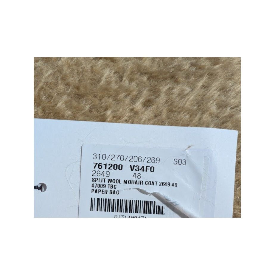 Bottega Veneta o1rshd1 Split Wool Mohair Coat in Paper Bag Size US M / EU 48-50 / 2 - 17 Thumbnail