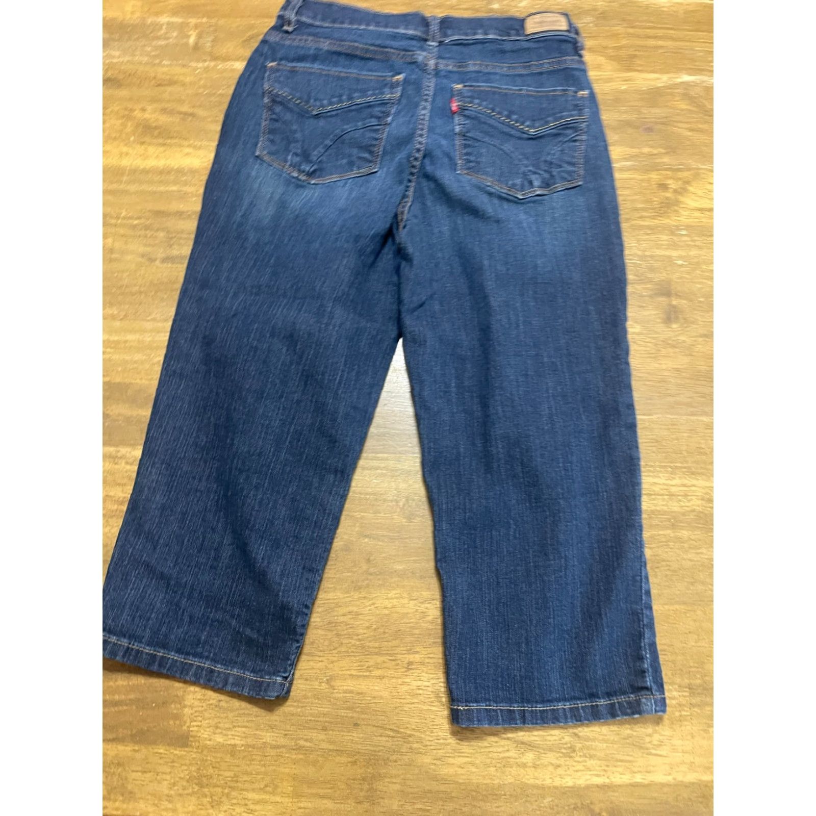 Levi's VINTAGE? (No) Levi's 512 Jeans, Women's Size 8, Blue, Denim, Capris, Slimming, 5-Pocket Design, Levi's 500 Series, Regular, Womens Size 30" / US 8 / IT 44 - 2 Thumbnail