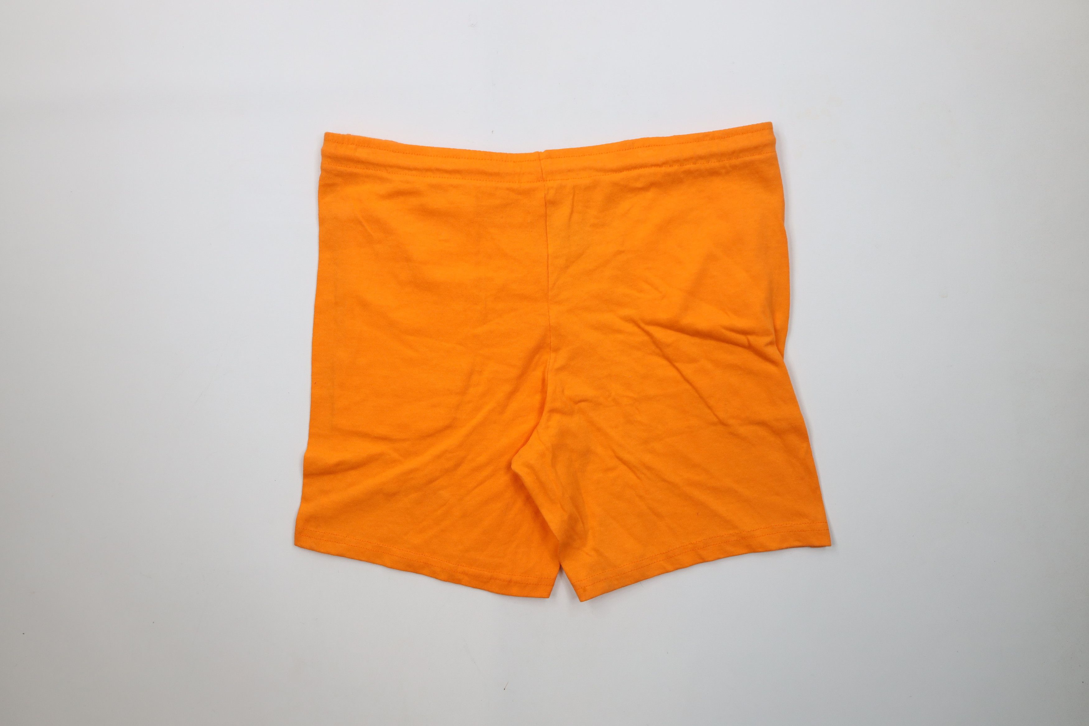 Champion × Vintage Vintage 90s Champion Knee Jersey Knit Shorts Orange USA Size US 30 / EU 46 - 10 Thumbnail