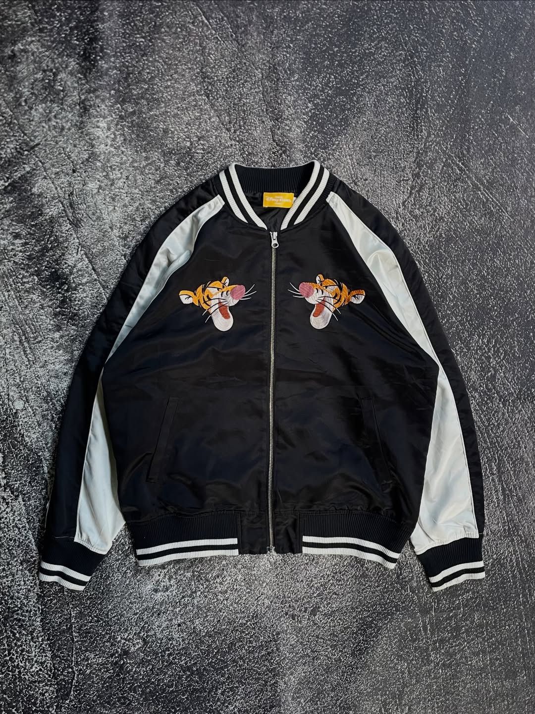 ジャケット・アウター archive disney tiger skajan y2k black Disney Tigger Jacket | Grailed