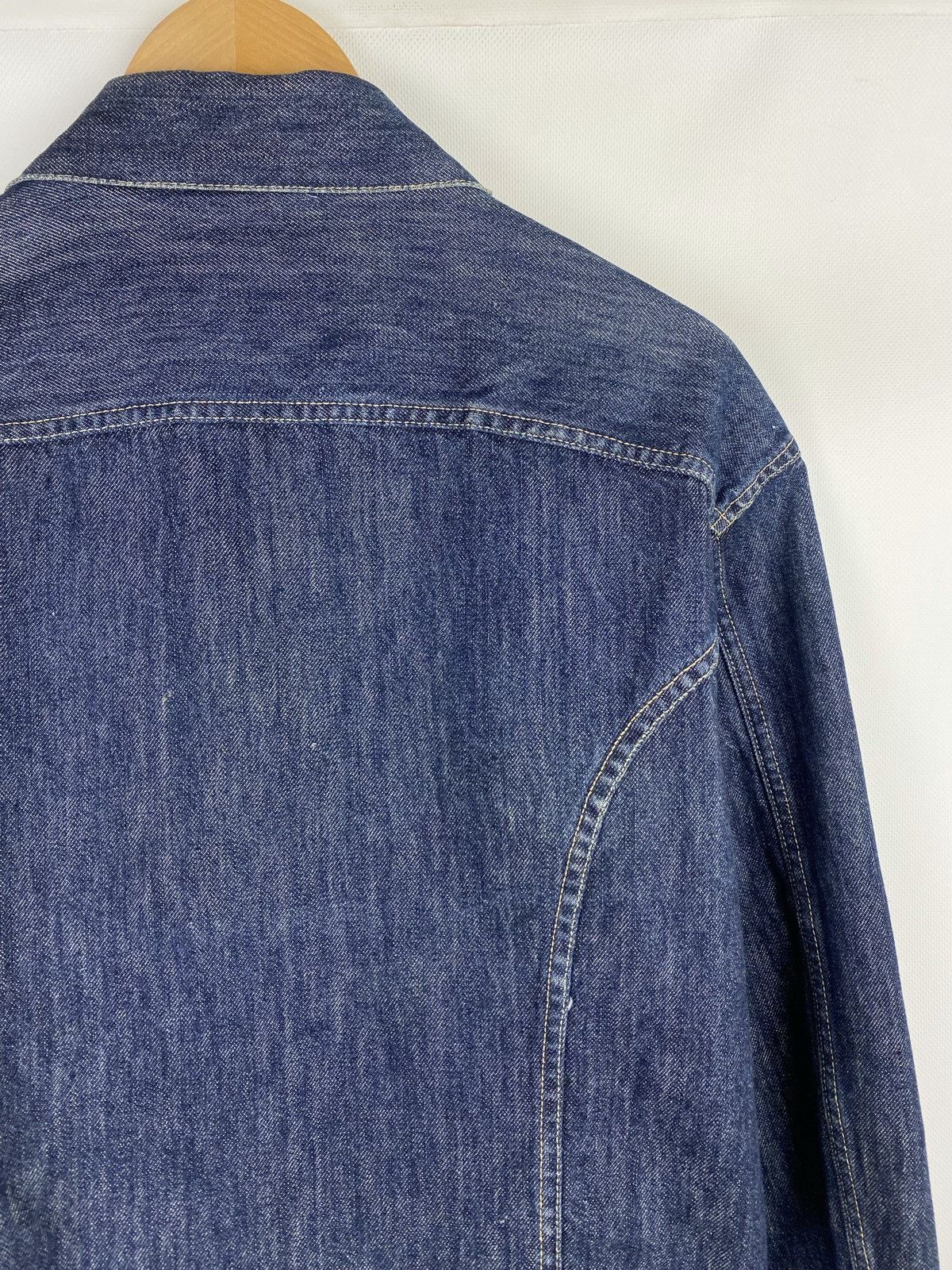 Diesel VTG 90s Diesel men’s denim trucker jacket size XXL Size US XXL / EU 58 / 5 - 19 Thumbnail