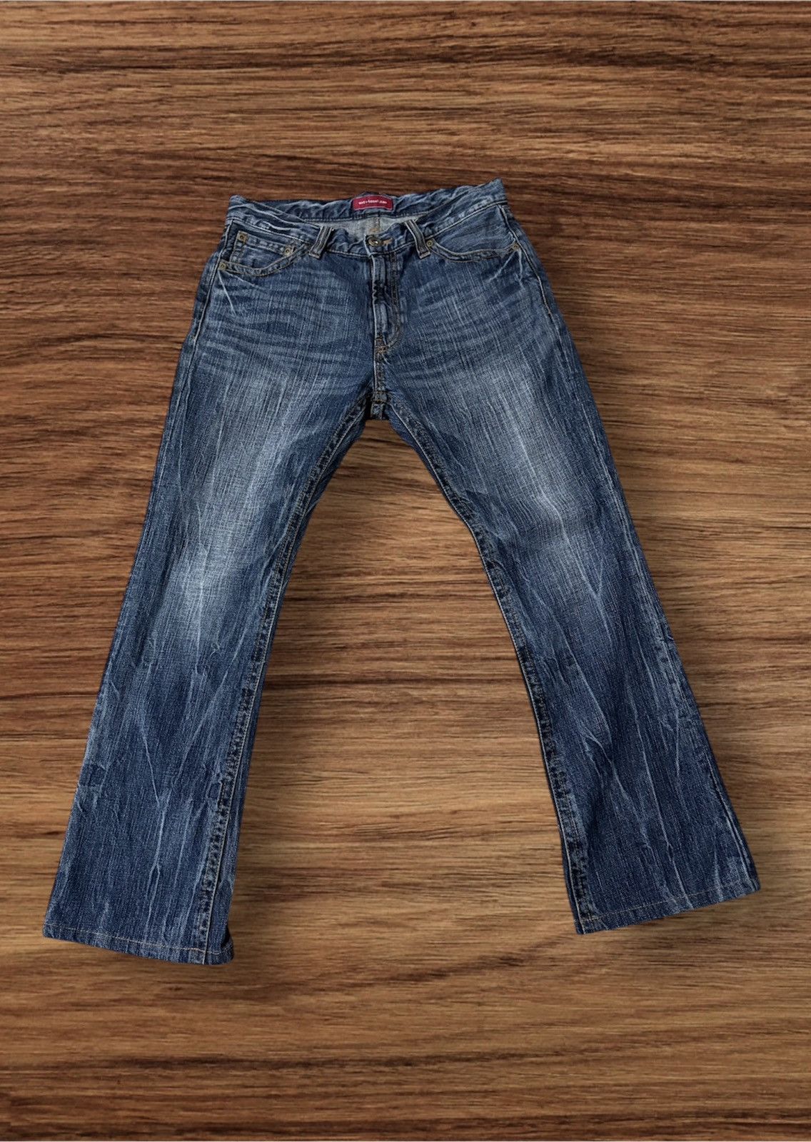 Japanese Brand Vintage Japanese Brand anti-Label JEANS Flare Denim Size US 30 / EU 46 - 2 Thumbnail