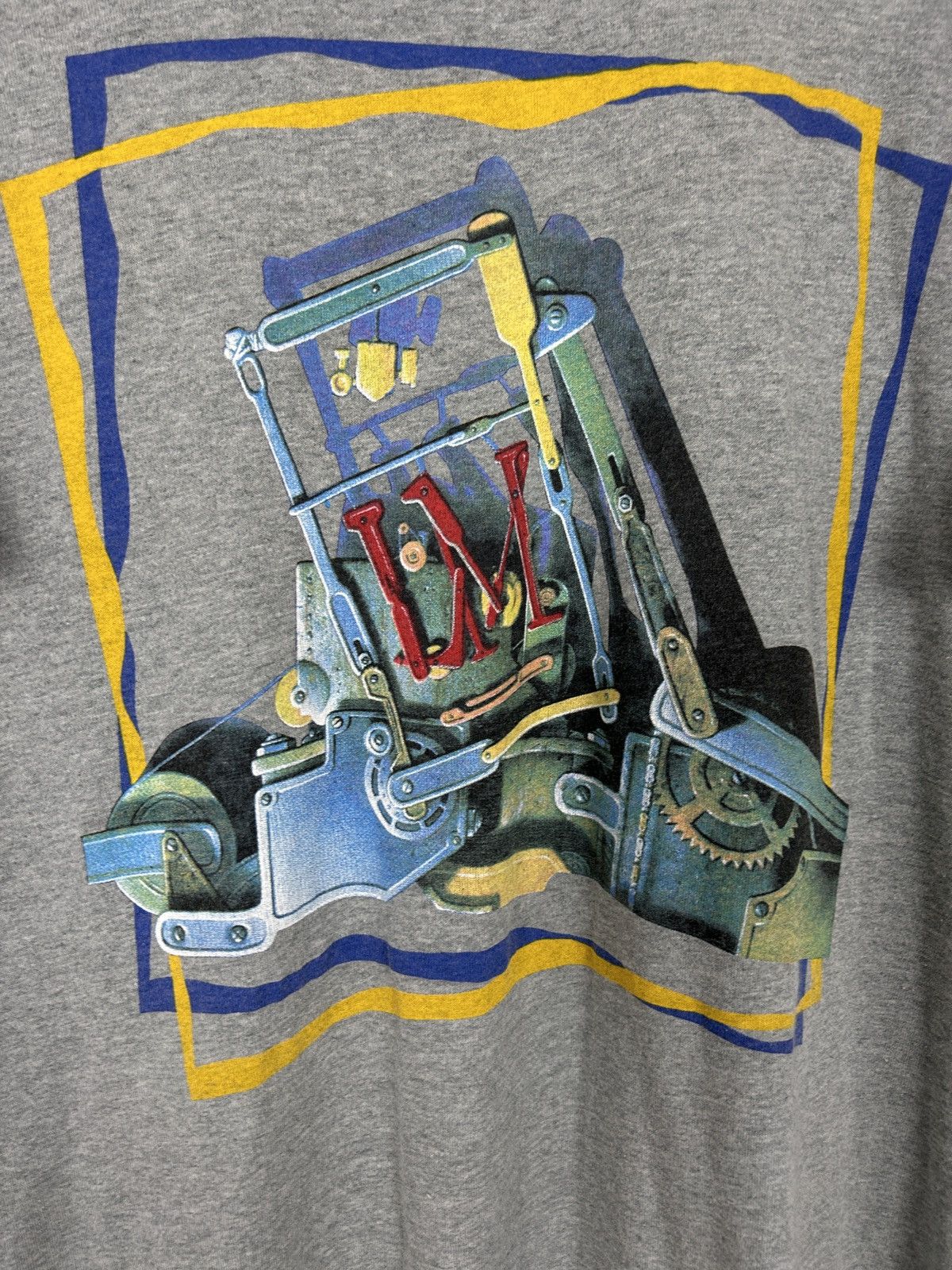 Vintage 90s Vintage L&M Liggett Myers Tobacco Promo T-Shirt Grey Size US XL / EU 56 / 4 - 2 Thumbnail