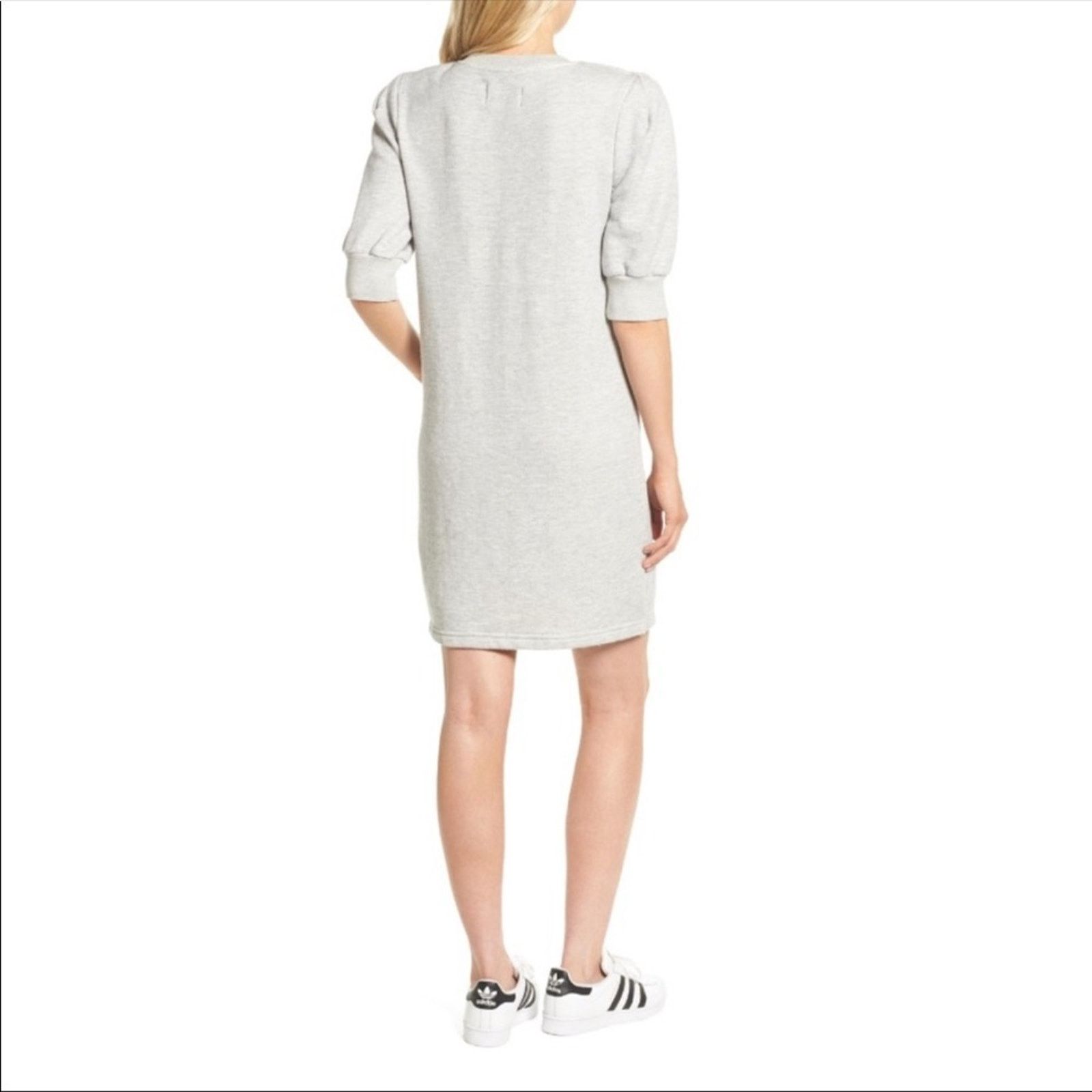 Current/Elliot Current/Elliott grey terry cloth lined Sweatshirt mini Dress Size M / US 6-8 / IT 42-44 - 2 Thumbnail