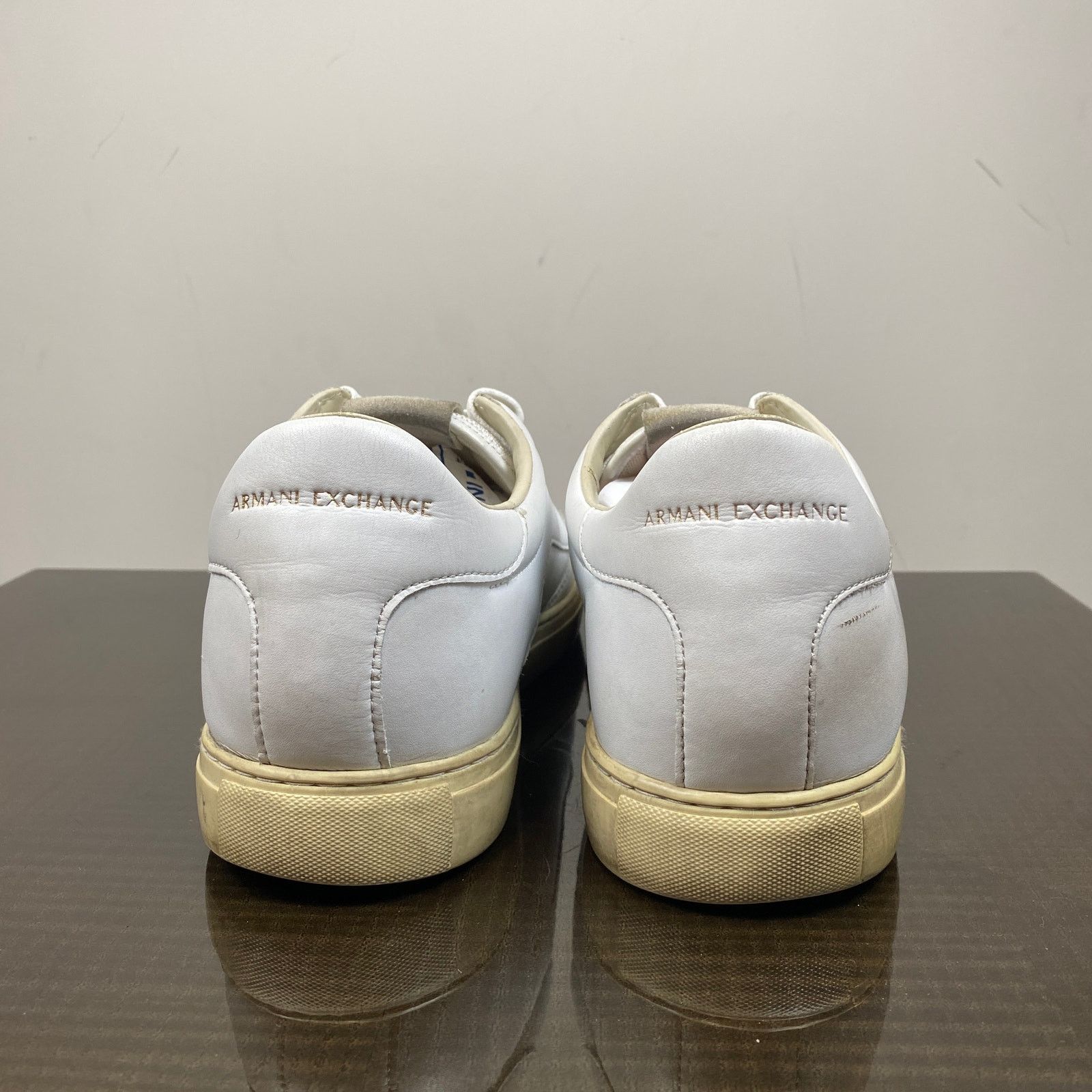 Armani Exchange Armani Exchange Leather Low Sneakers Trainers Men's 12 Size US 12 / EU 45 - 4 Thumbnail