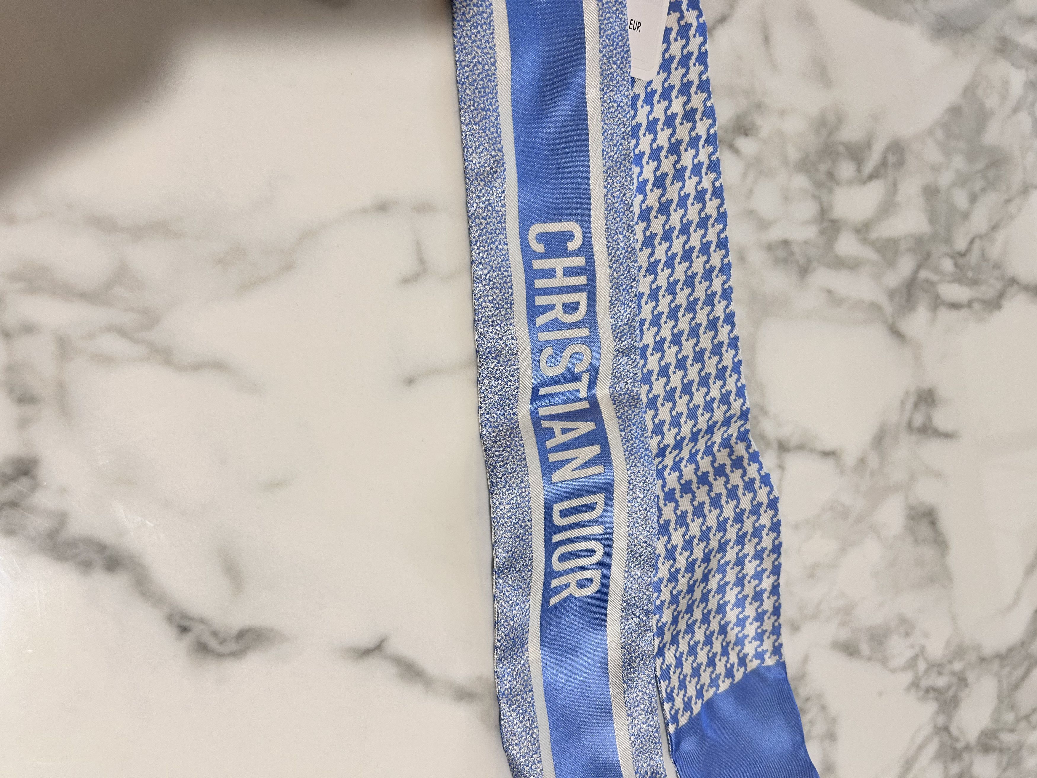 Dior Bleu montaigne bande Size ONE SIZE - 10 Thumbnail
