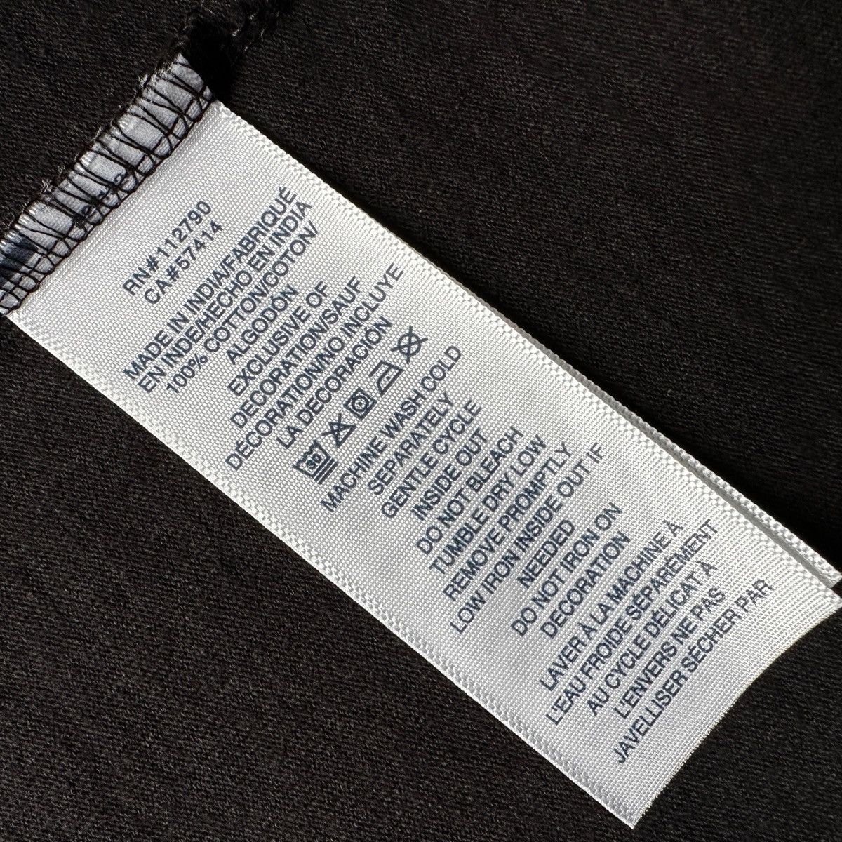 True Religion True Religion Men's "EST. 02" Oversized Graphic T-Shirt Size US M / EU 48-50 / 2 - 5 Thumbnail