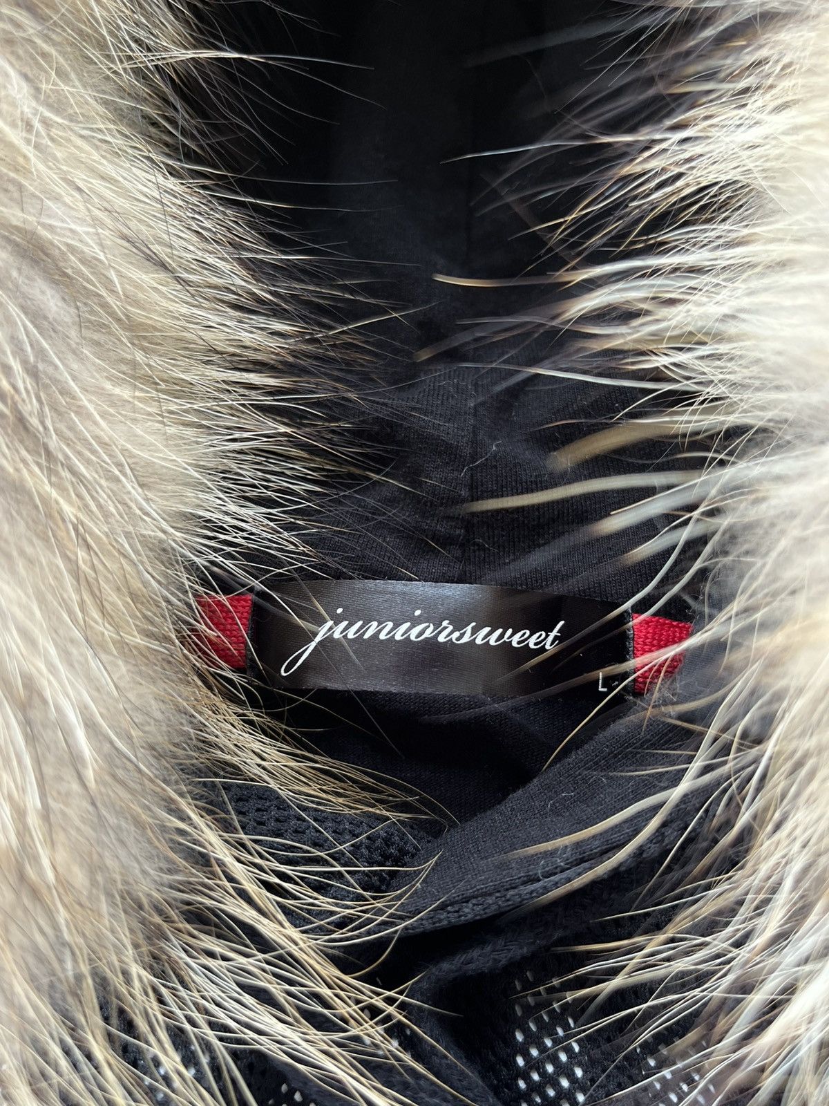 Hysteric Glamour DEDICATE SOAR SICK POEM FUR HOODIE IFSIX LGB STYLE Size US L / EU 52-54 / 3 - 13 Thumbnail