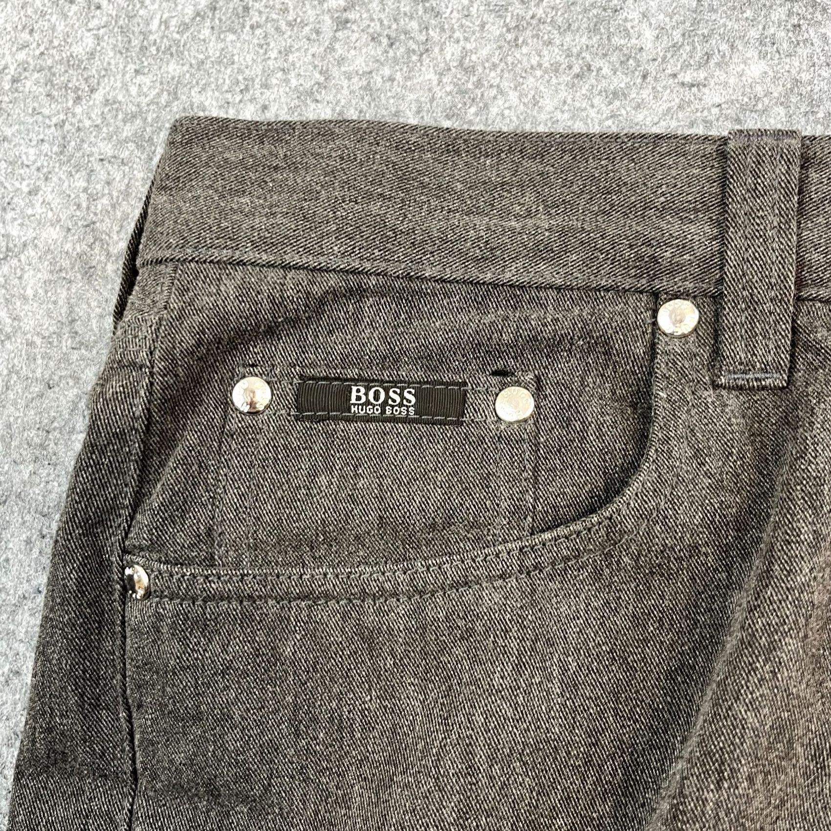 Hugo Boss HUGO BOSS Jeans Straight 30 30 Grey Vintage Relaxed Denim 5-Pocket Mens Clothing Size US 30 / EU 46 - 7 Thumbnail