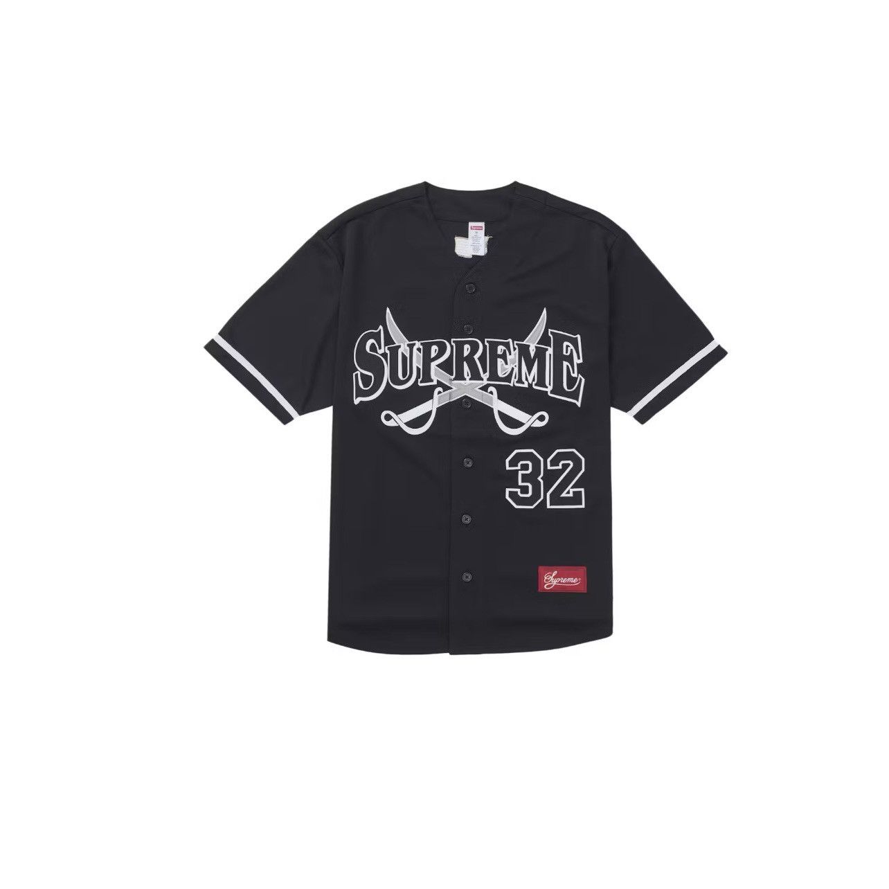 Supreme Supreme Chosen One Baseball Jersey Black size Medium
