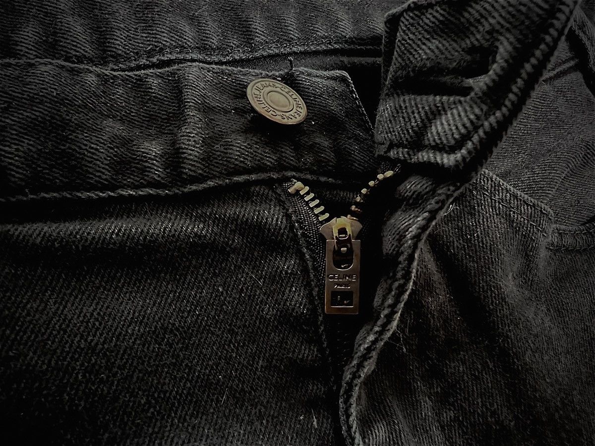 Celine Celine M_SK_003 Denim | Skinny Black D02 Hedi Slimane Size US 29 - 4 Thumbnail