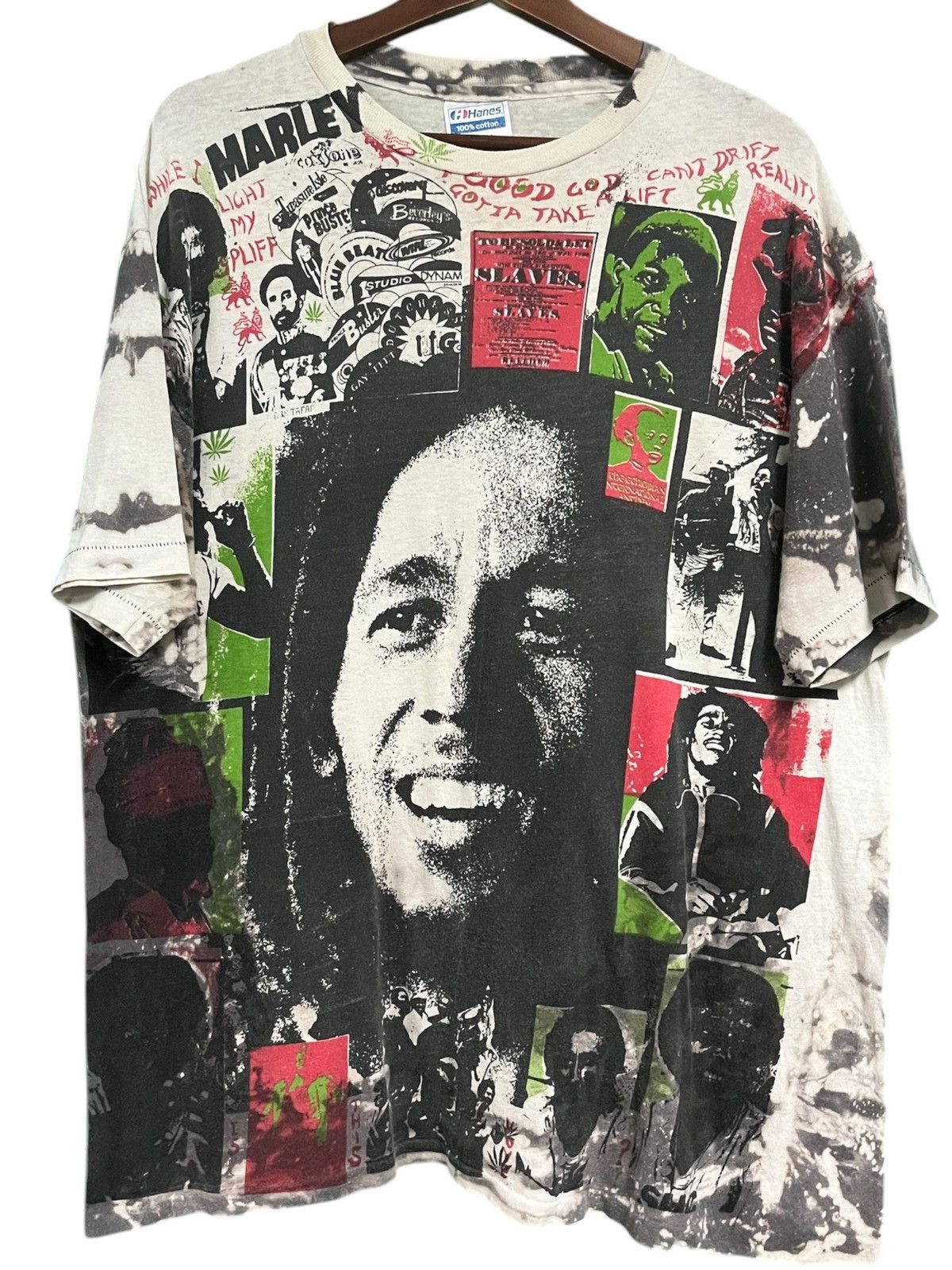 Band Tees Vintage Bob Marley Mosquitohead 90s t shirt Size US XL / EU 56 / 4 - 1 Thumbnail