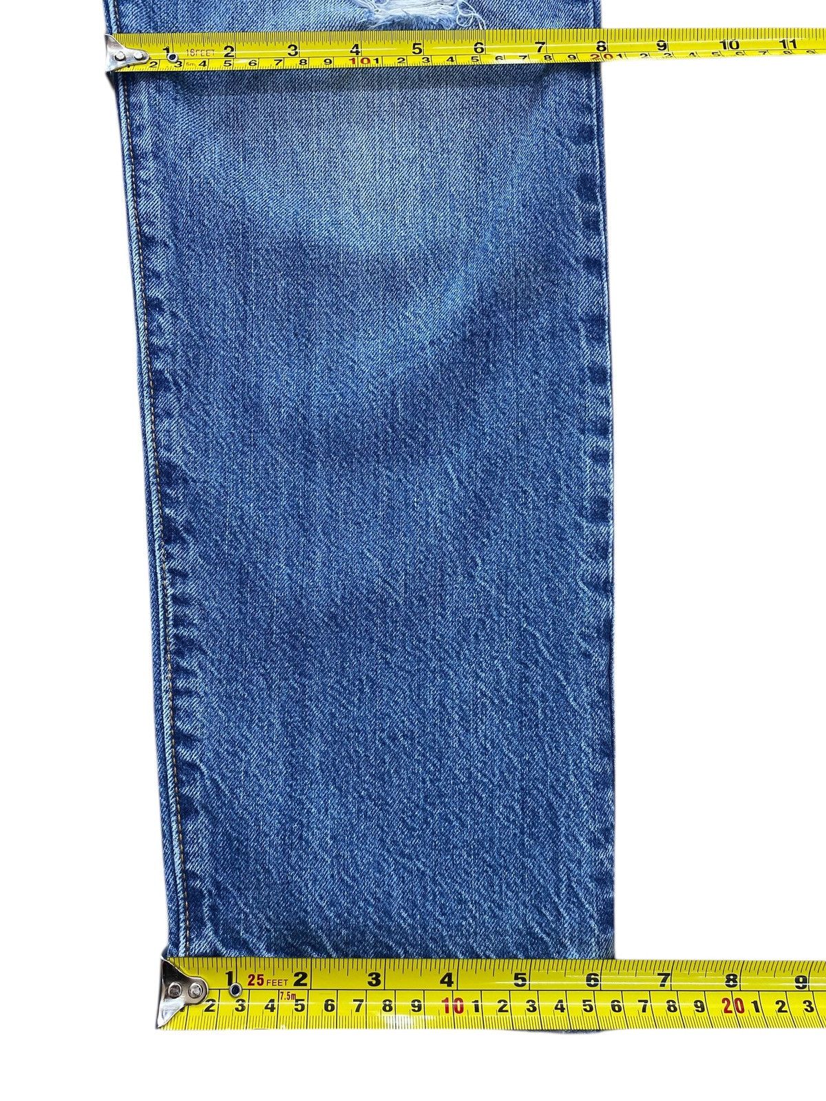 Levi's Levi’s Blue Wash Distressed Style Skinny Leg Jeans Size US 29 - 9 Thumbnail