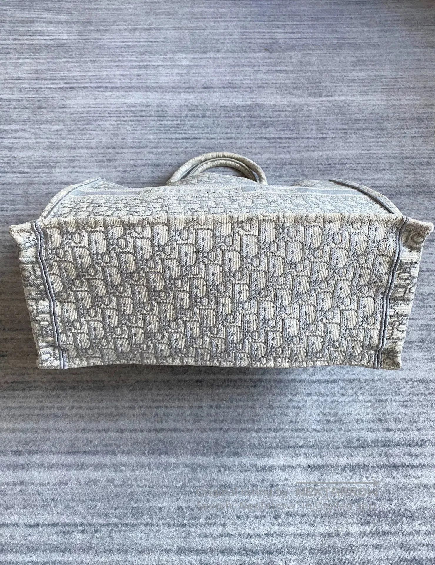 Dior dior gray logo tote bag large size. Size ONE SIZE - 3 Thumbnail