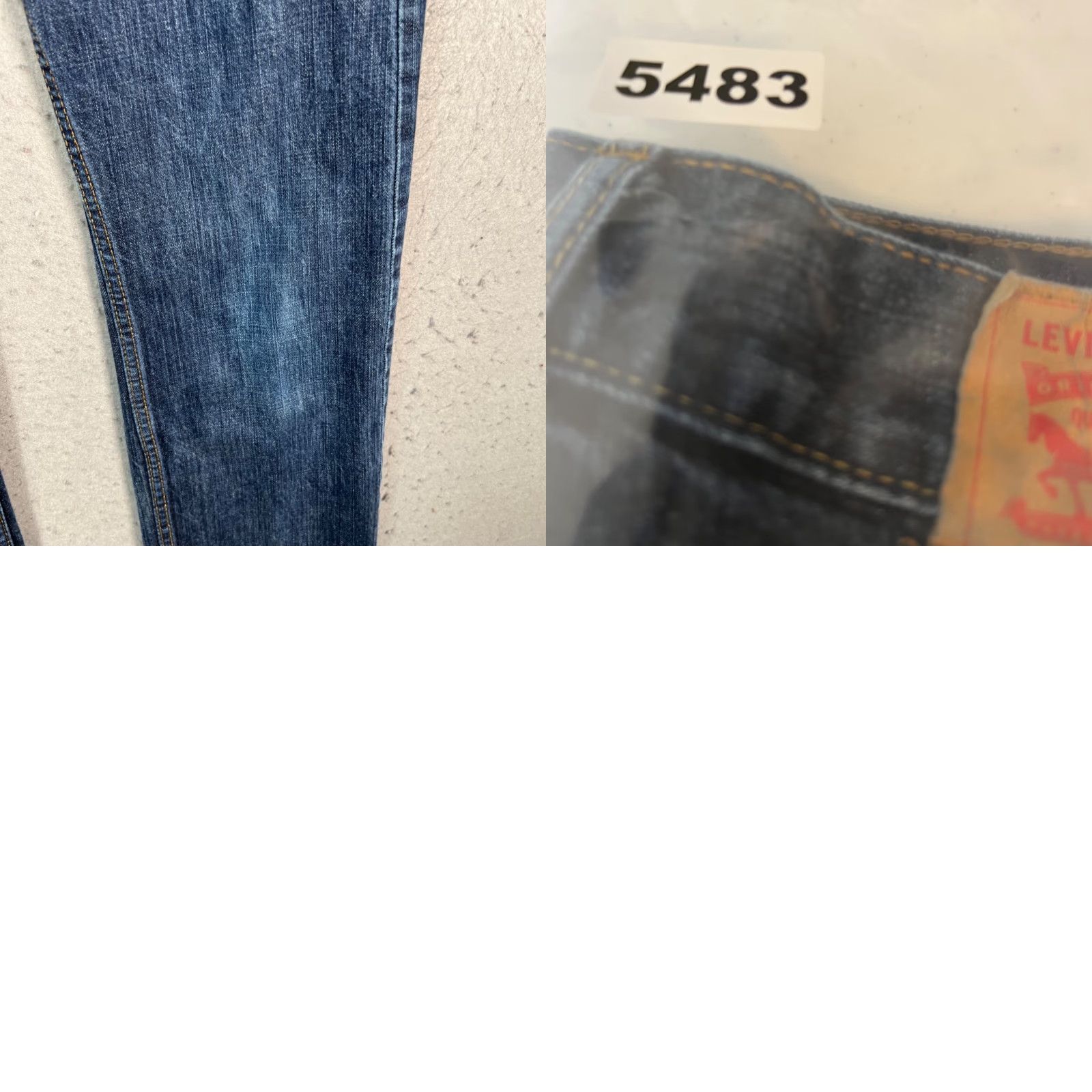 Levi's Levi's 505 Jeans Womens Regular Straight Denim Blue 27x27 Size 14 Adult 5-Pocket Cotton Mid Rise Size 36" / US 14 / IT 50 - 9 Thumbnail