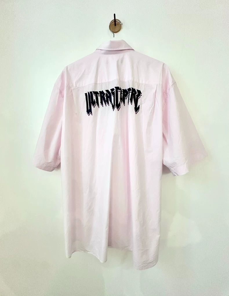 Raf Simons Raf simons Twepp Six Gentlemen Pink Short Sleeve Loose Shi Size US M / EU 48-50 / 2 - 5 Thumbnail