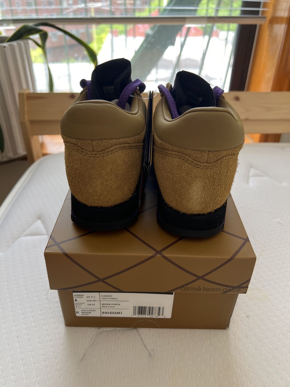 Aime Leon Dore × New Balance Aime Leon Dore x New Balance Rainier Low Brown Purple US 6 M Size US 6 / EU 39 - 7 Thumbnail