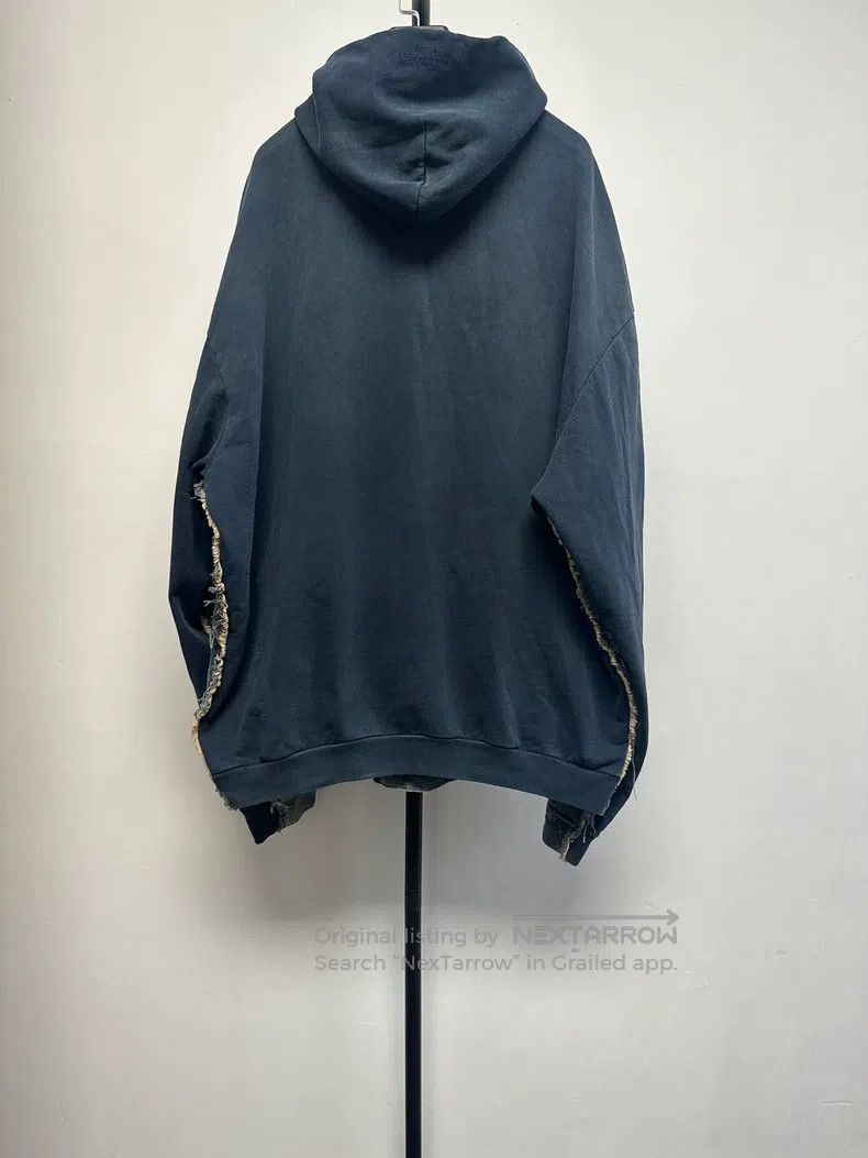Balenciaga Balenciaga Solid Color Single Button Hooded Jacket Size US S / EU 44-46 / 1 - 2 Thumbnail