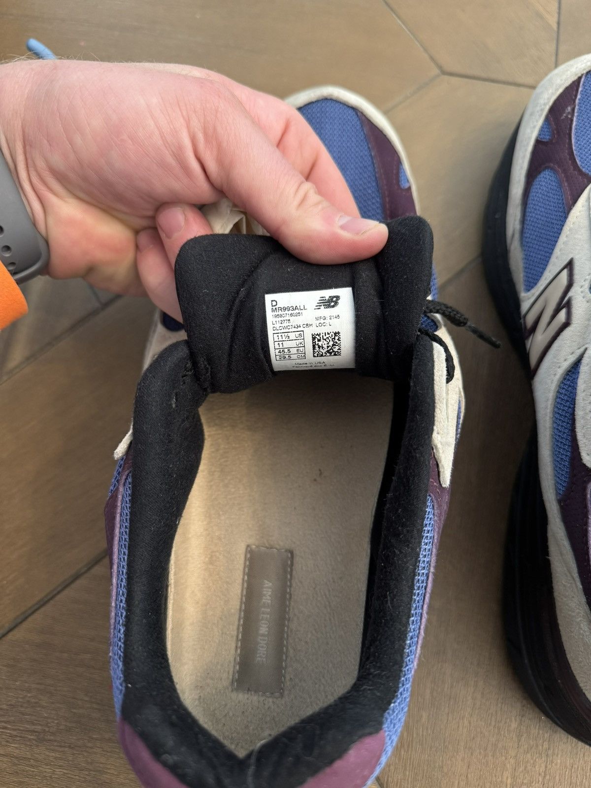 Aime Leon Dore × New Balance New Balance x Aime Leon Dore 993 size 11.5 Size US 11.5 / EU 44-45 - 5 Thumbnail