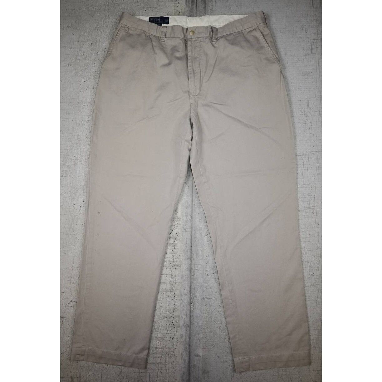 Polo Ralph Lauren Polo Ralph Lauren Pants Classic Fit Beige Khaki Chino Size US 38 / EU 54 - 1 Thumbnail
