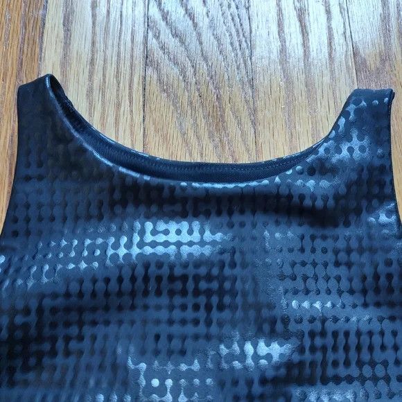 Peloton Peloton Show Up Digital Foil High Neck Sports Bra Black Top Size XS / US 0-2 / IT 36-38 - 5 Thumbnail