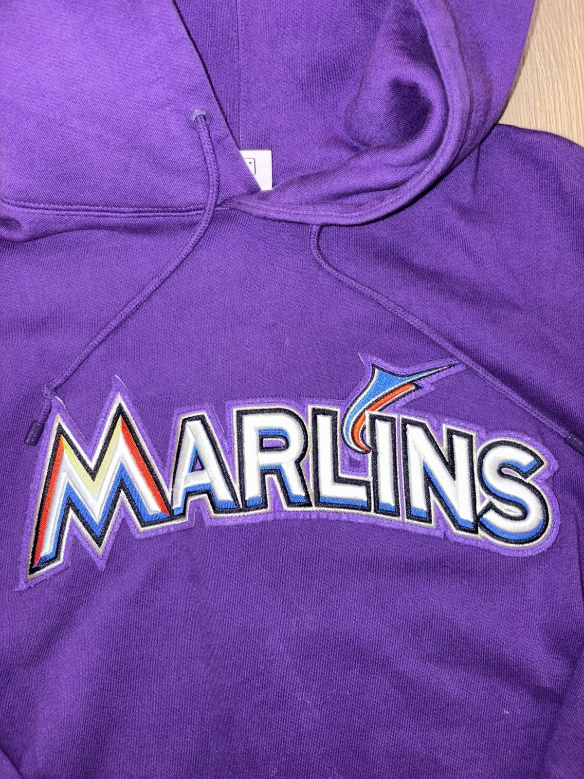 Marcelo Burlon Marcelo Burlón X MLB Miami Marlins Hoodie Size US L / EU 52-54 / 3 - 2 Thumbnail