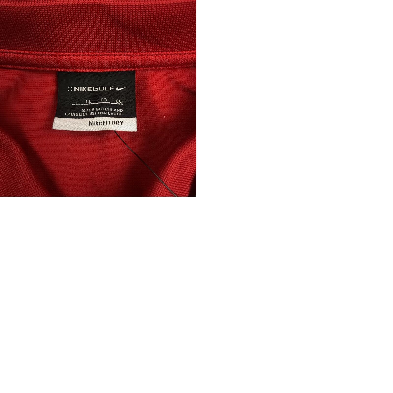 Nike NWT Nike Dri-fit Golf Polo Shirt Men’s XL UV Protective Embroidered Swoosh Shirt XL Men Red Nike Golf Swoosh Mens Size US XL / EU 56 / 4 - 9 Thumbnail