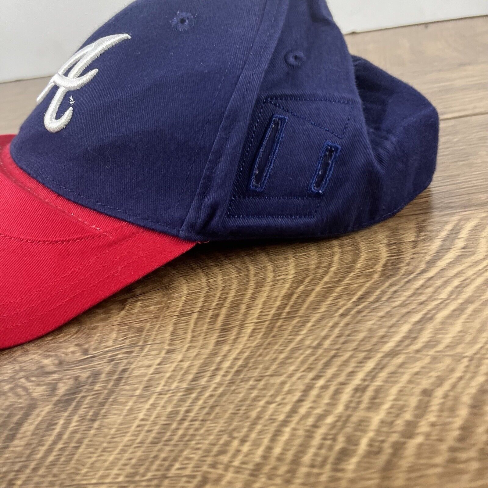Other Atlanta Braves MLB Hat Adjustable Hat Blue Adjustable Hat Bl Size ONE SIZE - 7 Thumbnail