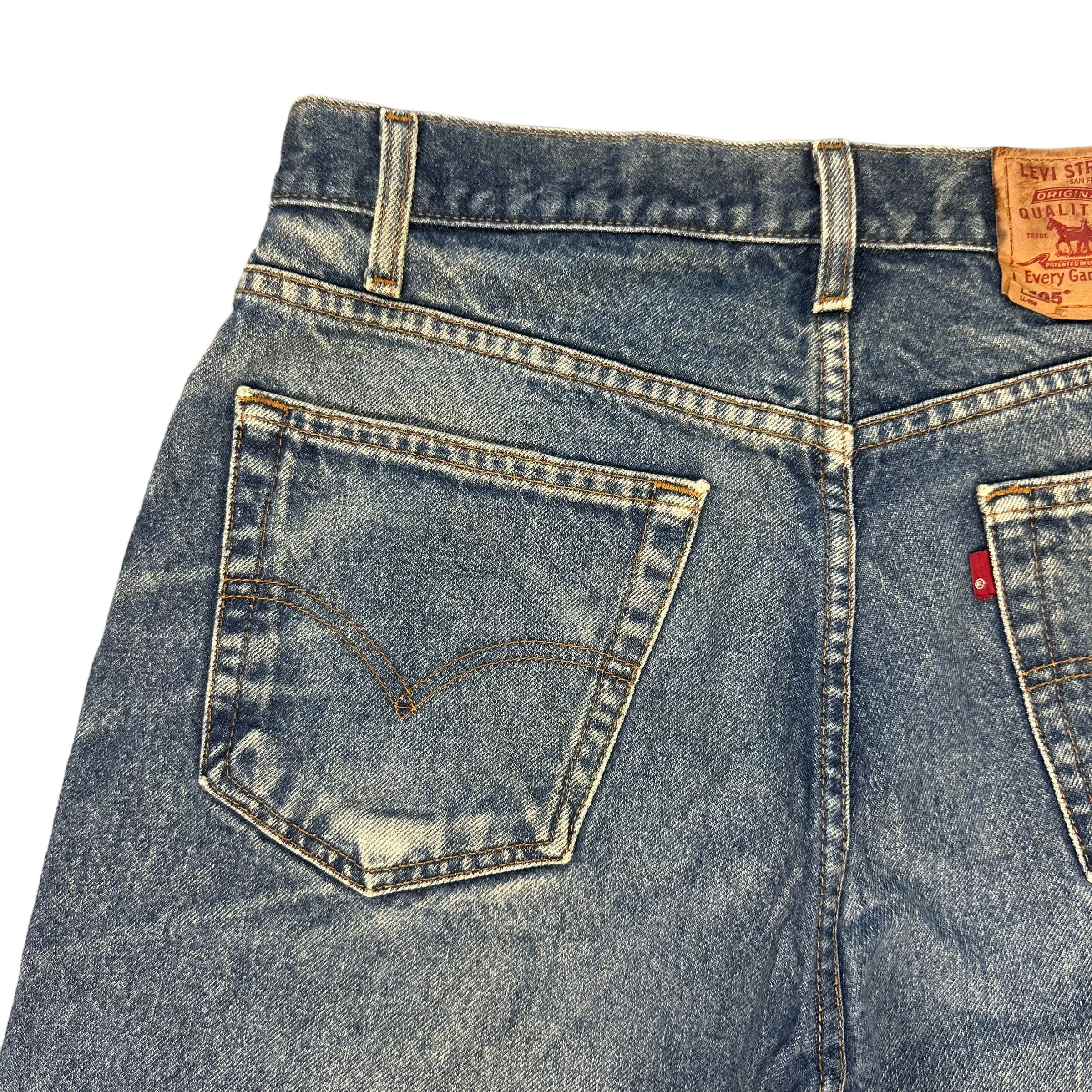 Levi's LEVIS 505 SINGLE R CUSTOM DENIM SHORTS #8405-007 Size US 33 - 12 Thumbnail