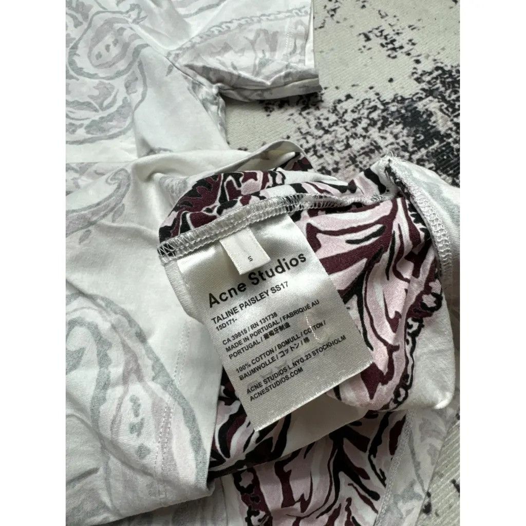 Acne Studios Acne Tshirt Size: S Size S / US 4 / IT 40 - 5 Thumbnail
