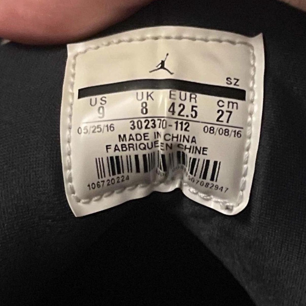Jordan Brand Air Jordan 9 Retro OG ‘Space Jam’ Size US 9 / EU 42 - 6 Thumbnail