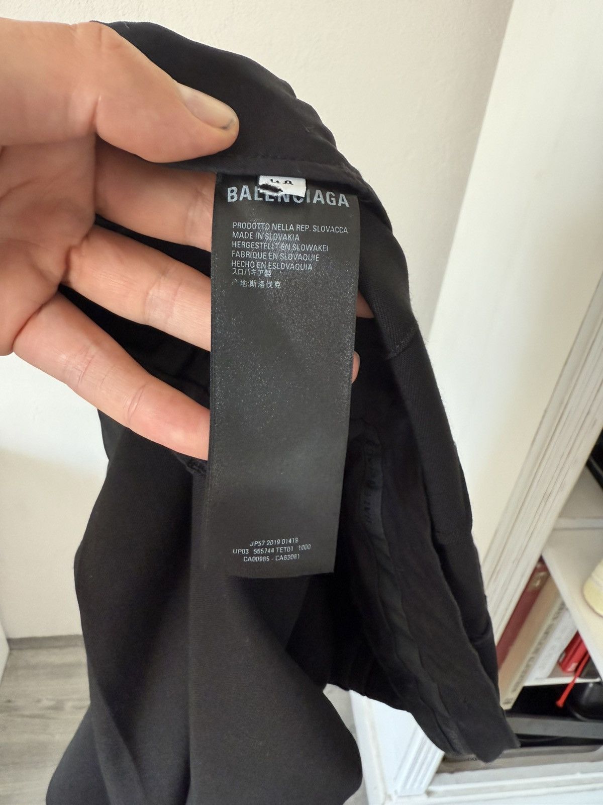 Balenciaga Classic Black Tailored Trousers Size US 32 / EU 48 - 11 Thumbnail