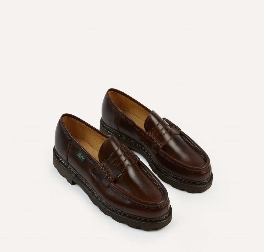 Paraboot Paraboot Reims Brown Leather Loafer 7UK IN BOX Size US 7 / EU 40 - 1 Thumbnail