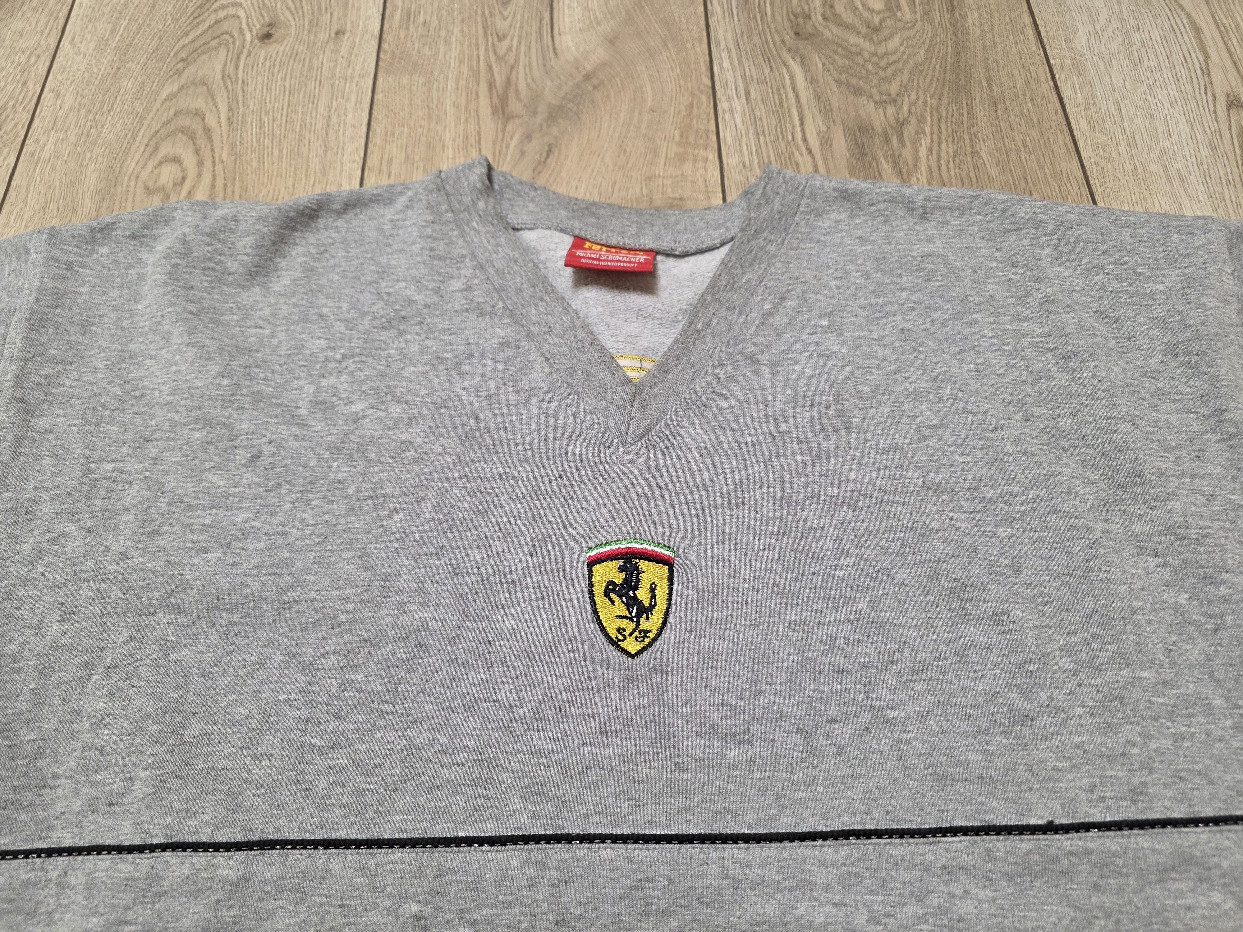 Ferrari VINTAGE FERRARI 90S SWEATSHIRT SCHUMACHER F1 SWEATSHIRT 90s Size US XL / EU 56 / 4 - 3 Thumbnail
