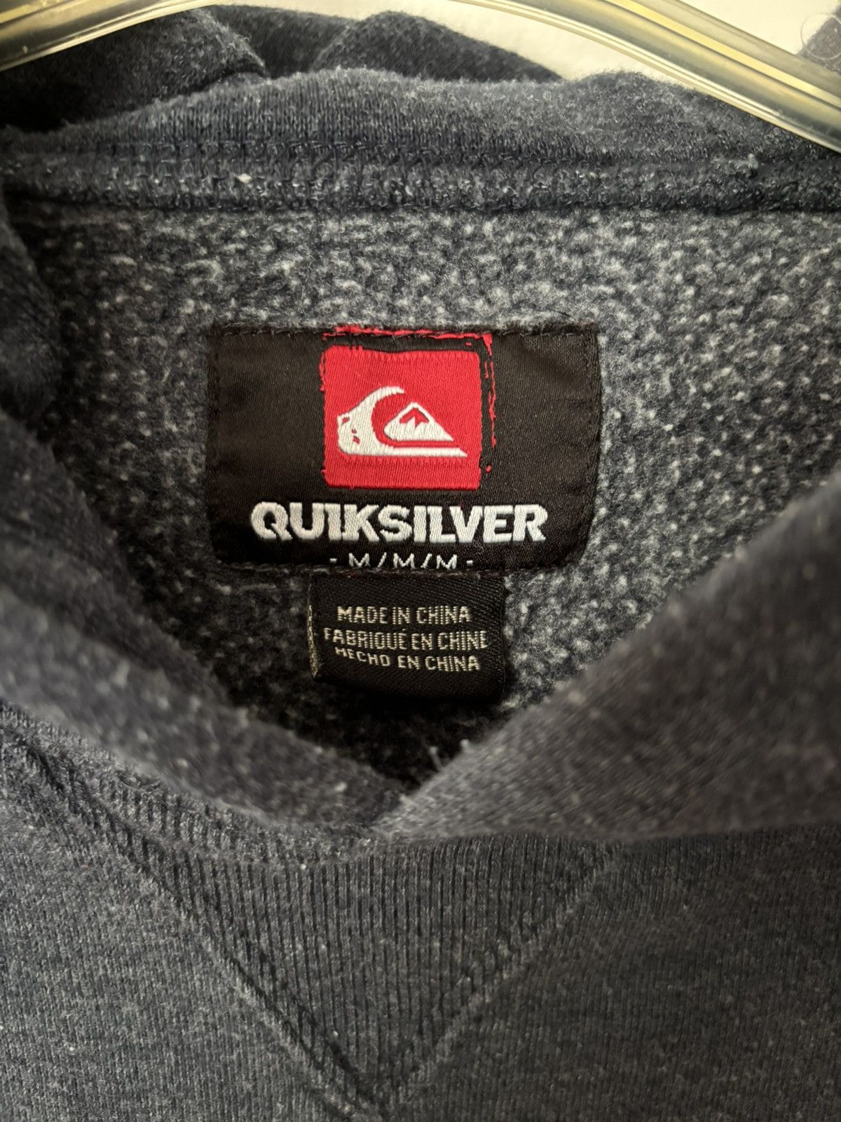 Quiksilver Quiksilver Two-Toned Blue Hoodie Size US M / EU 48-50 / 2 - 4 Thumbnail