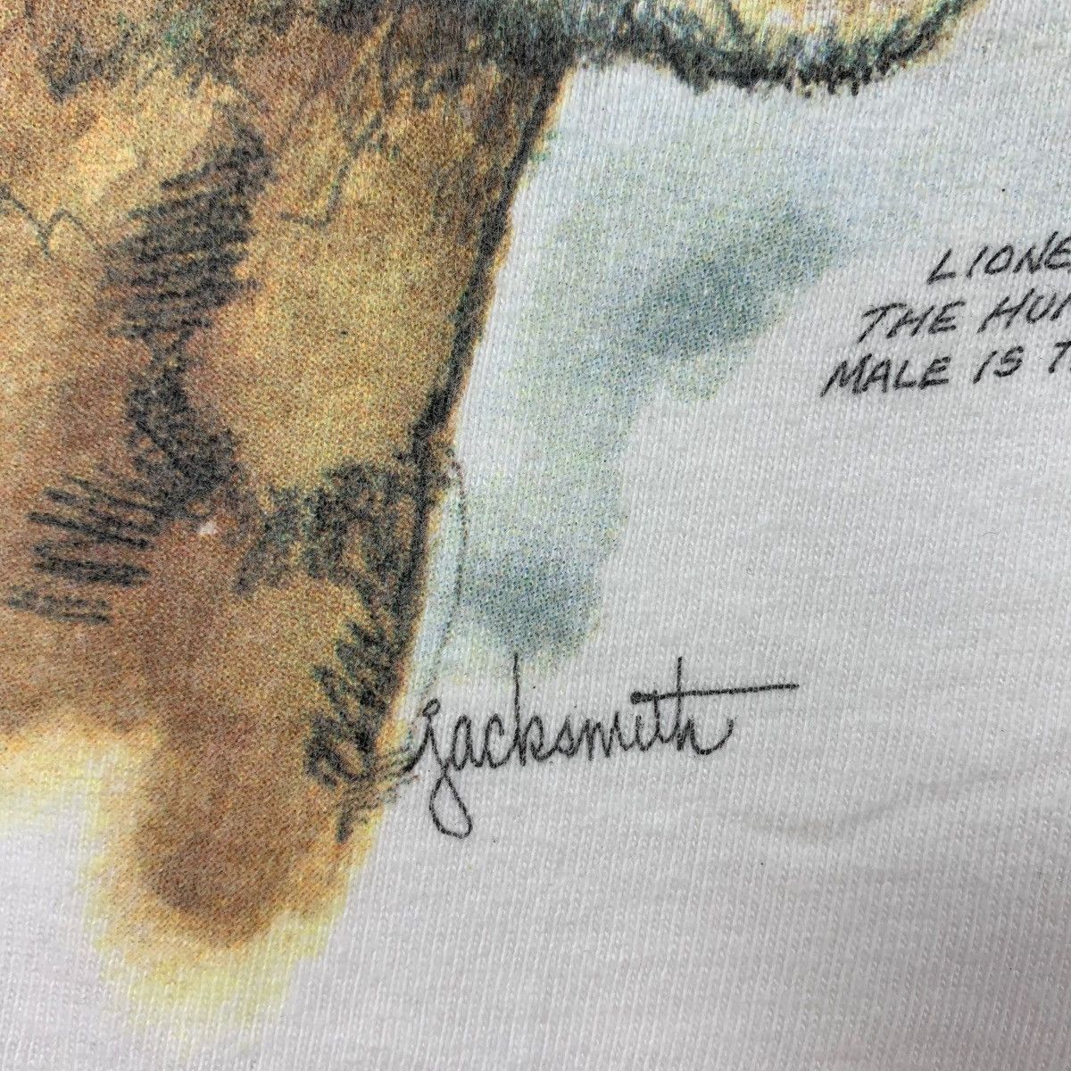 Habitat × Vintage Vintage 90s HABITAT all animal printed tee Size US M / EU 48-50 / 2 - 13 Thumbnail