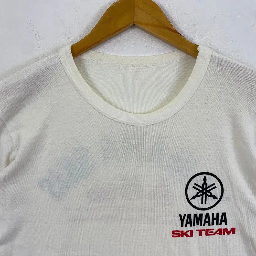 Vintage Vintage 80's YAMAHA SKI TEAM Us National Ski Team Tee Shirt Size US S / EU 44-46 / 1 - 2 Thumbnail