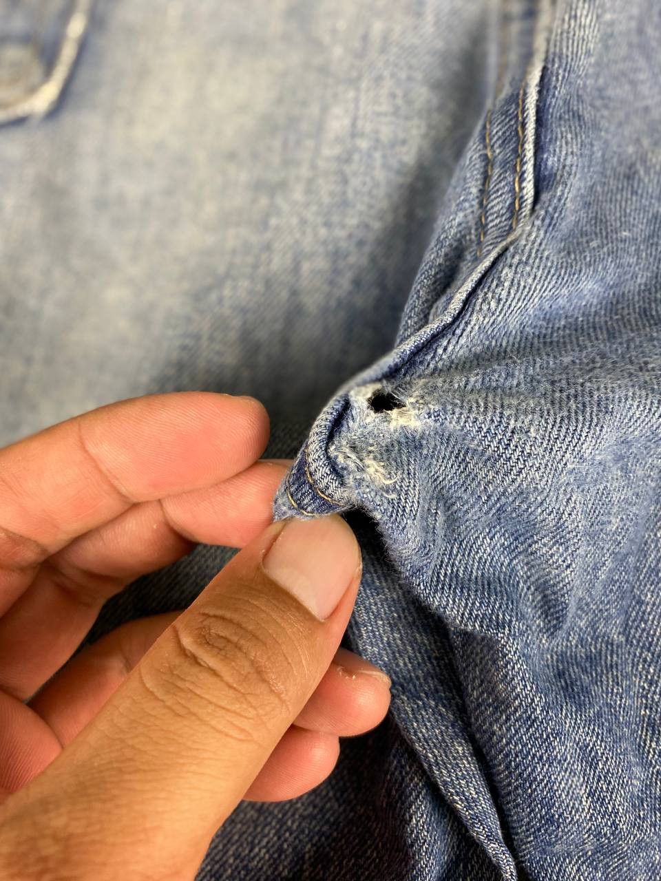 Levi's levis 559 relaxed straight fit distressed denim Size US 42 / EU 58 - 3 Thumbnail
